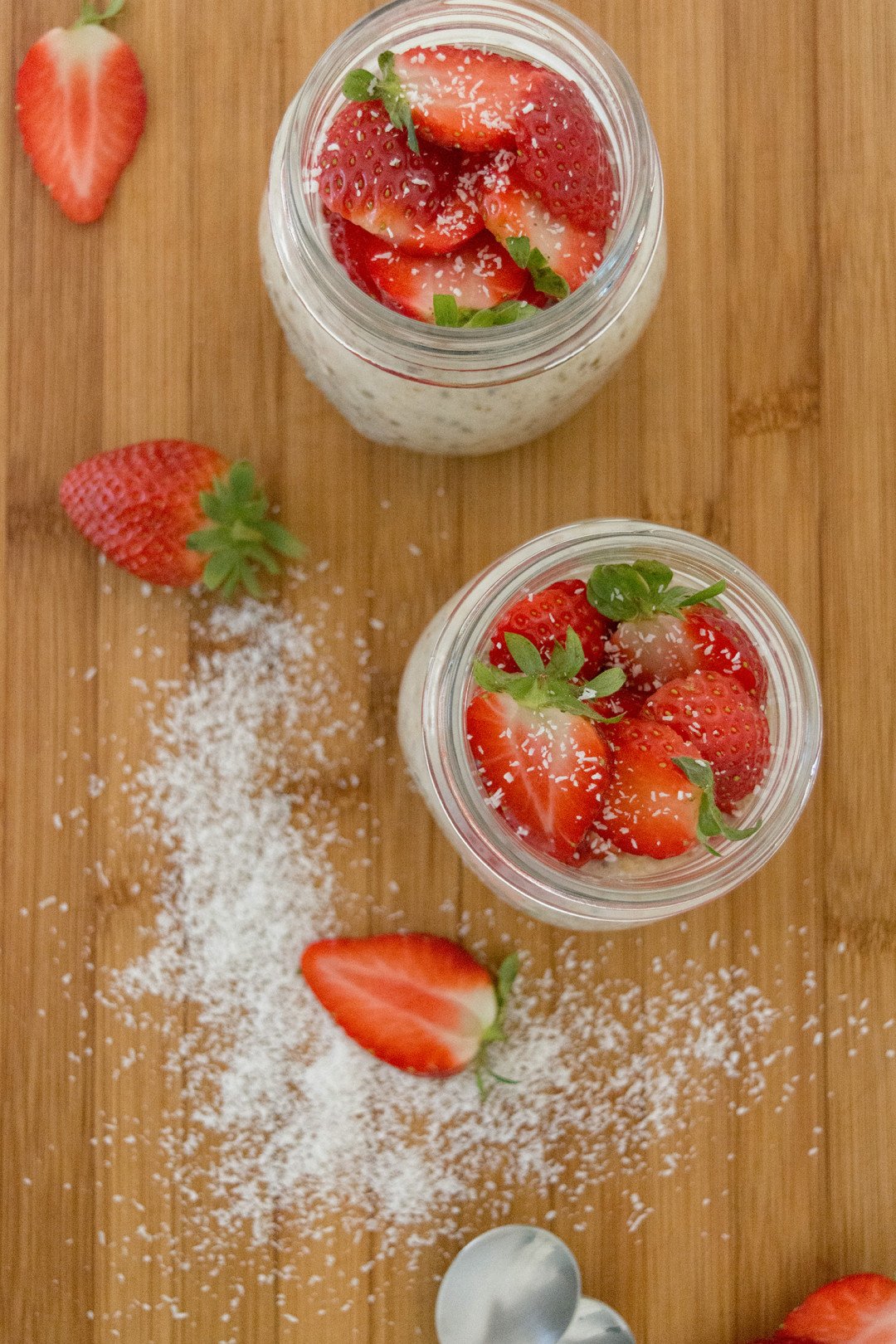 Coconut Porridge with Strawberries