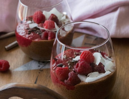 Raspberry & Chocolate Chia Pudding