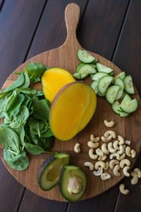 Spinach Salad with Mango & Avocado