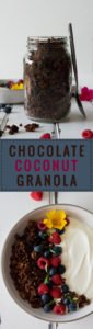 Chocolate Coconut Granola